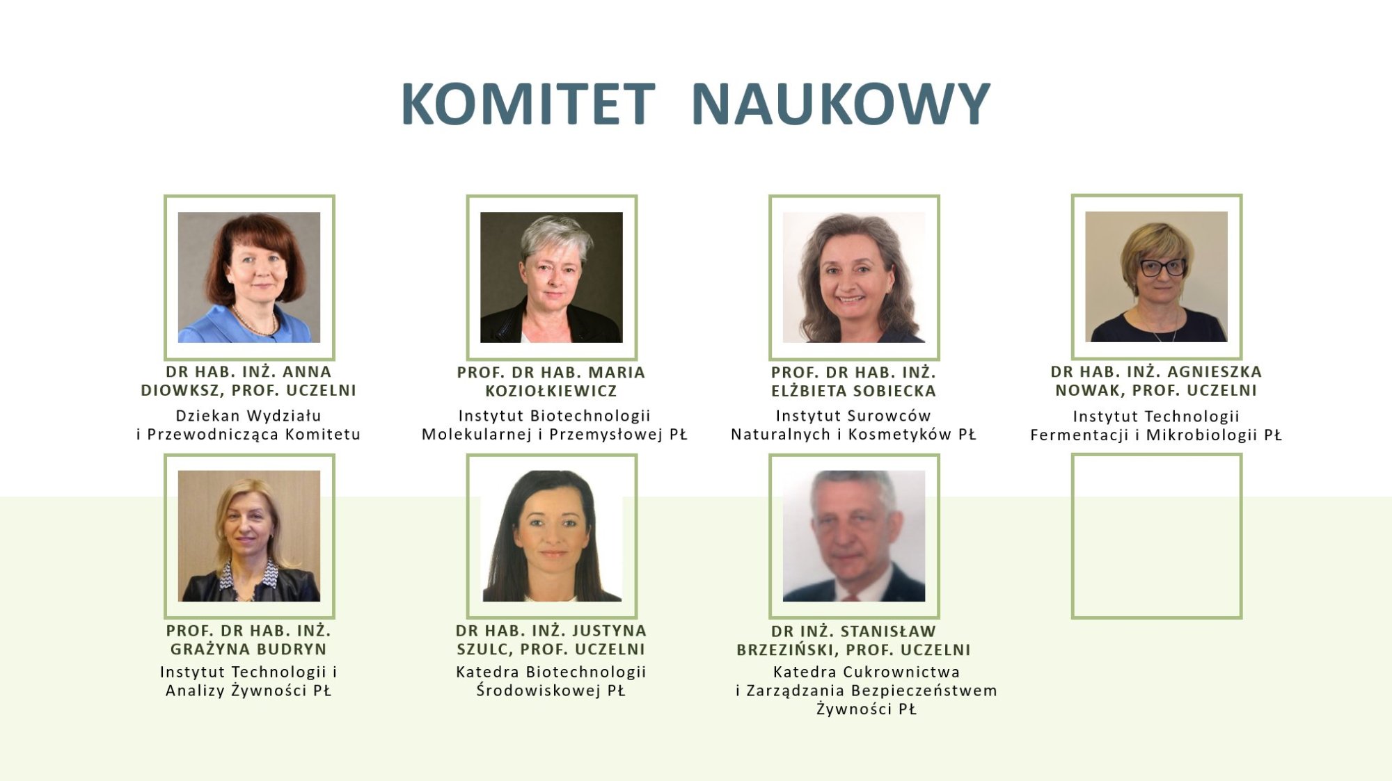 Komitet naukowy