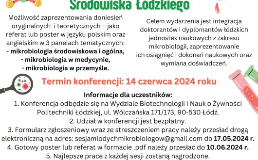 VII Sesja Młodych Mikrobiologów