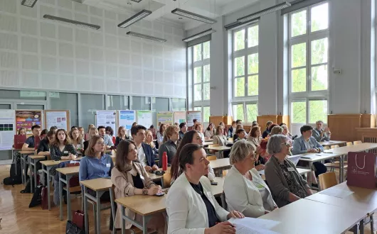 Uczestnicy sesji w audytorium