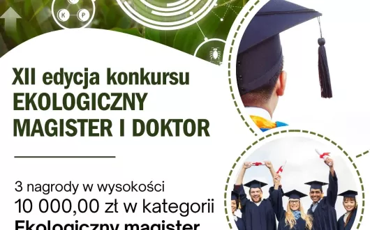 Ekologiczny magister i doktor - plakat