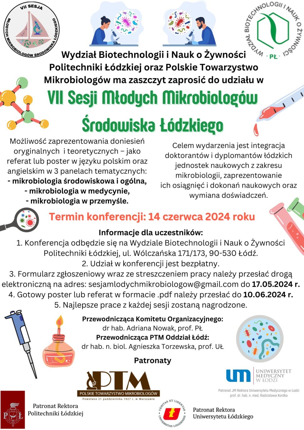 VII Sesja Młodych Mikrobiologów