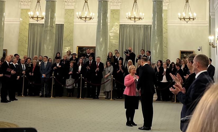 prof. Żyżelewicz odbiera nominację profesorską