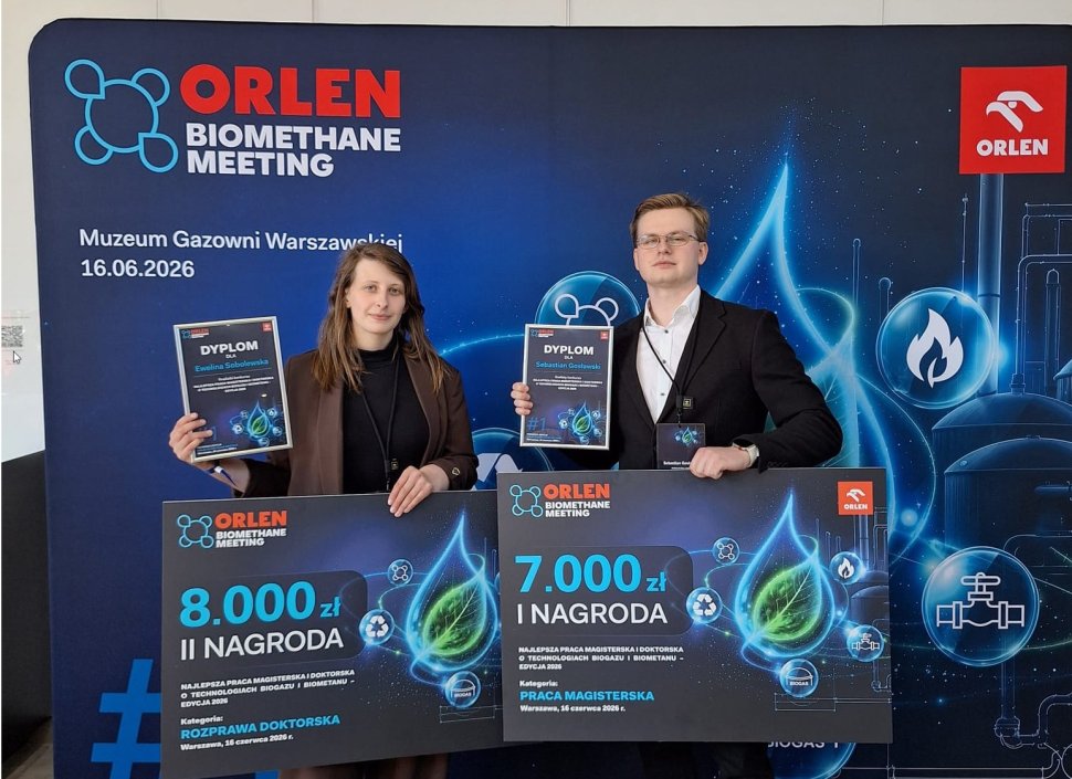 dr inż. Ewelina Sobolewska i mgr inż. Sebastian Gosławski 